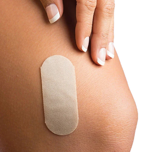 Kleines Narbenpflaster Camo Pink für Mädchen