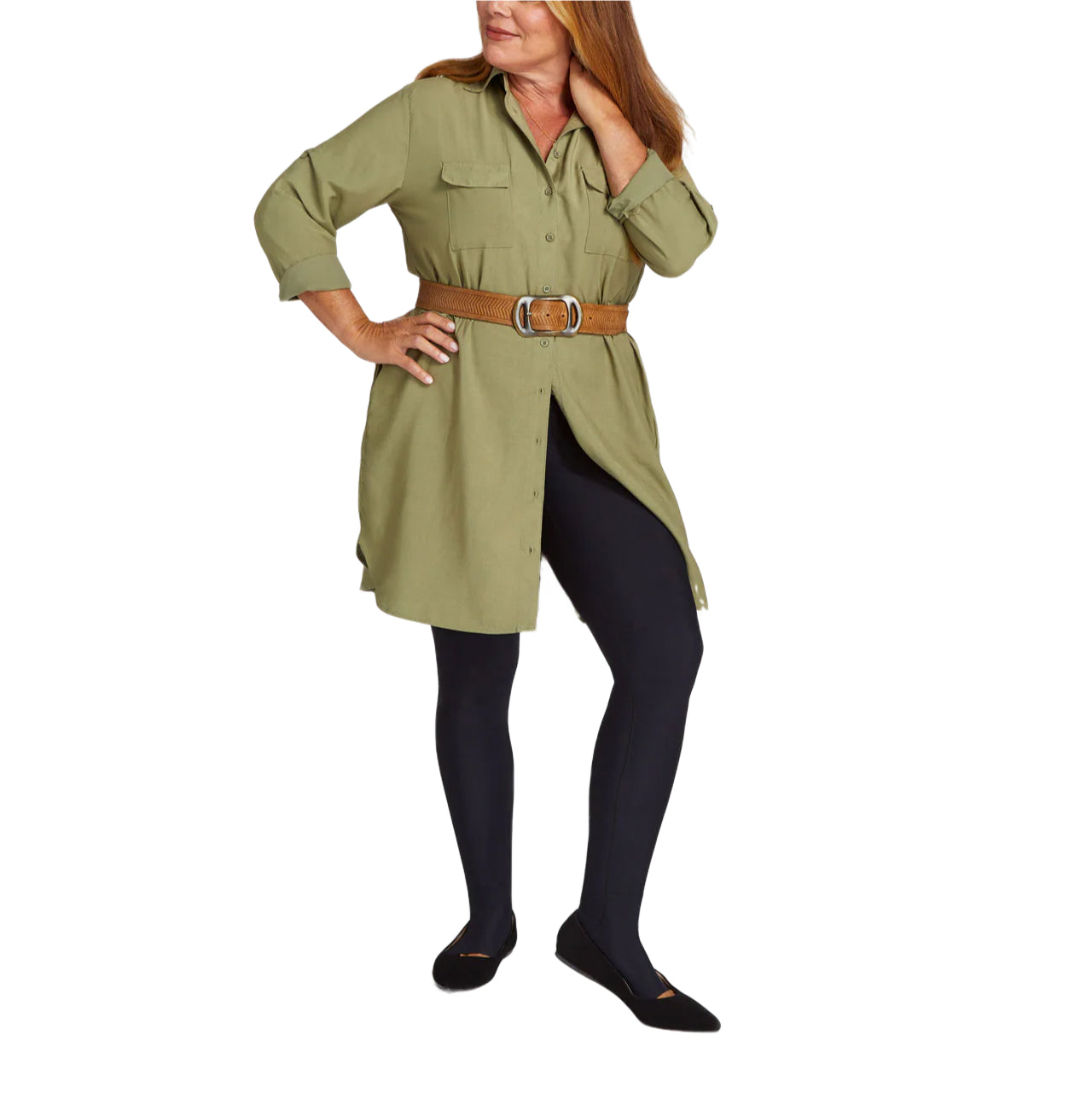 Lipödem Leggings Stadium 2 (über dem Fussgelenk) mit patentiertem FLEXFIT Gewebe, 15-20 mmHg